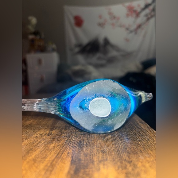 Murano art blown fish sculpture - Picture 9 of 9